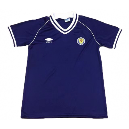 82-85 Scotland Retro Home Kit Soccer Jersey